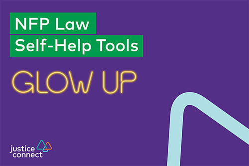 NFP Law, Self-Help Tools Glow Up tile